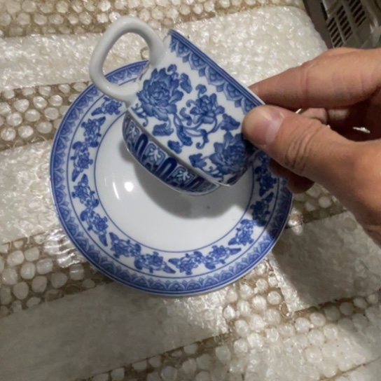瓷片陶瓷红叶人堂特殊款