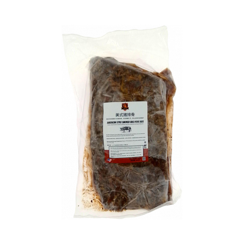 Breakfast Champion 美国 BBQ 猪排 + 酱汁 1kg 1件