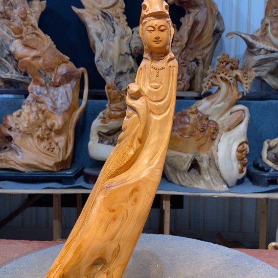 柏木（崖柏）根雕摆件