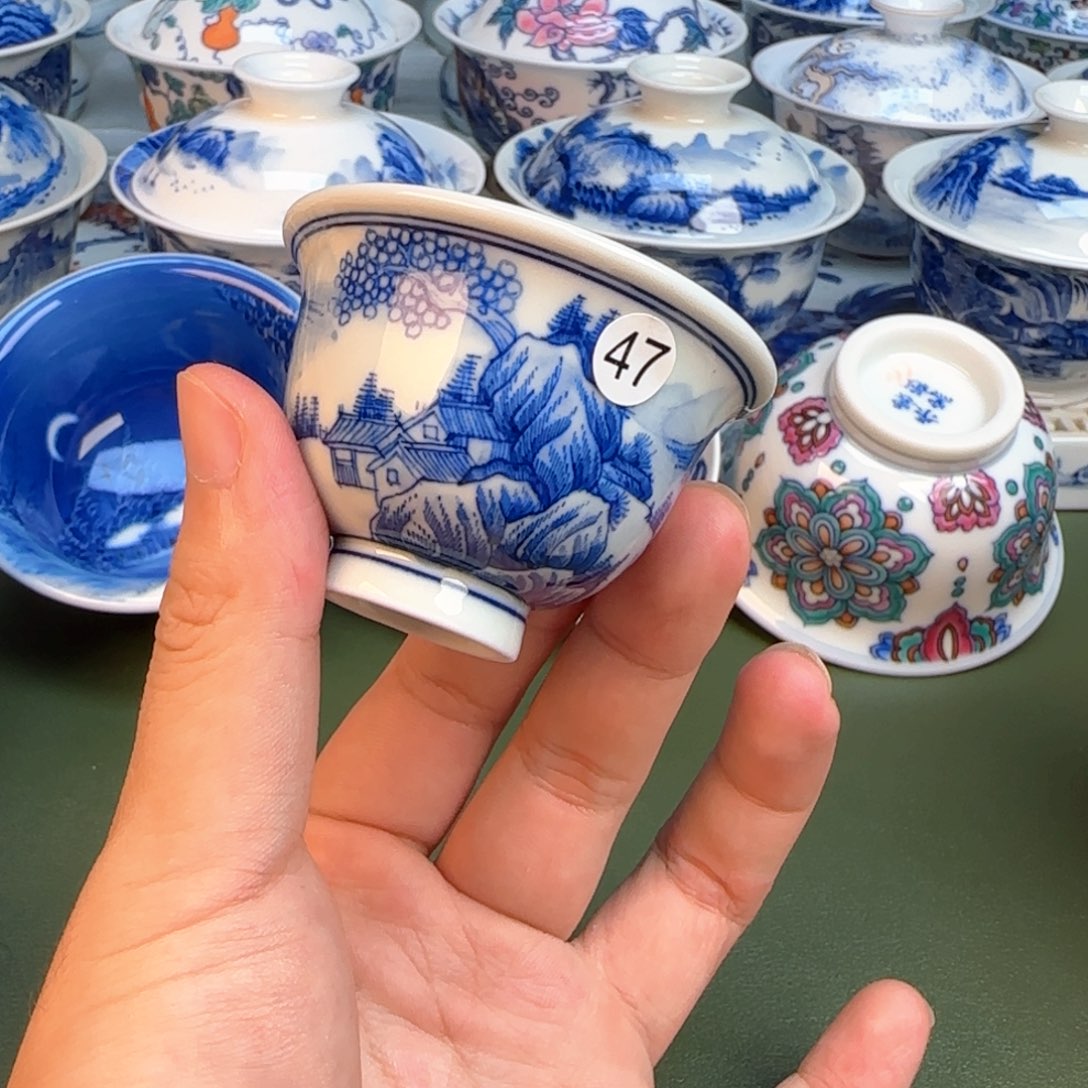 彦祖纯手工手绘茶具47