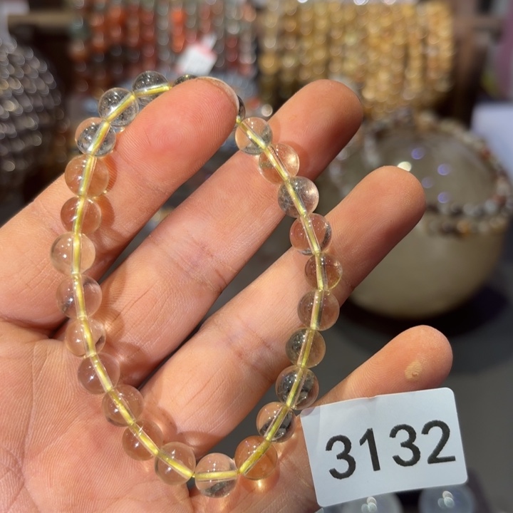 我***福未镶嵌手链水晶水晶