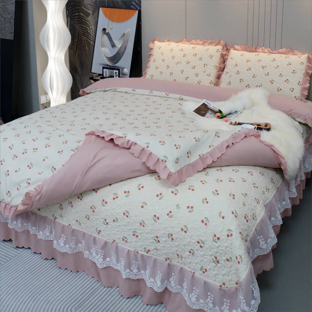 夏凉被床盖四件套