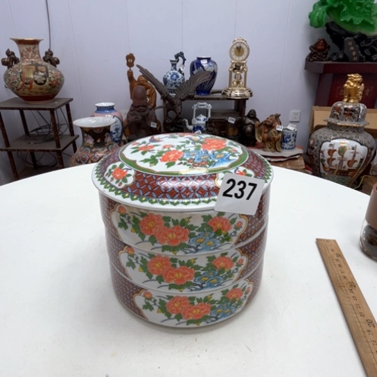 瓷片摆件工艺品瓷器摆件777 