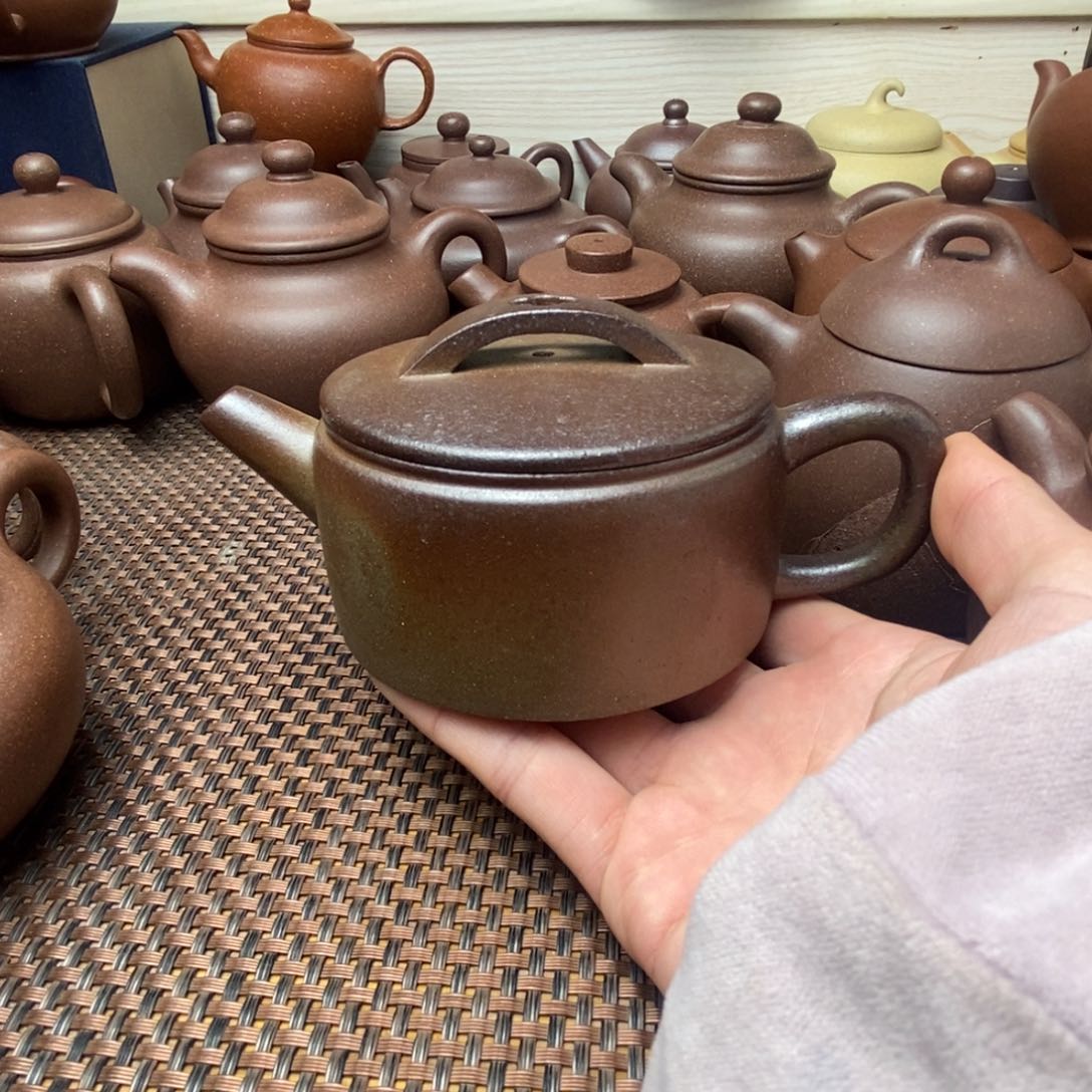 紫砂茶壶冬**雪微瑕汉瓦