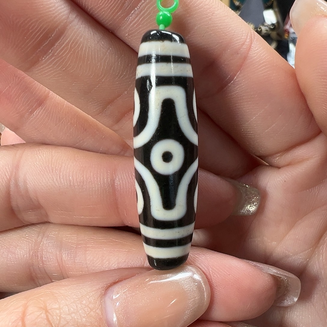 玛瑙/玉髓未镶嵌珠宝半成品聚缘双线十字六眼