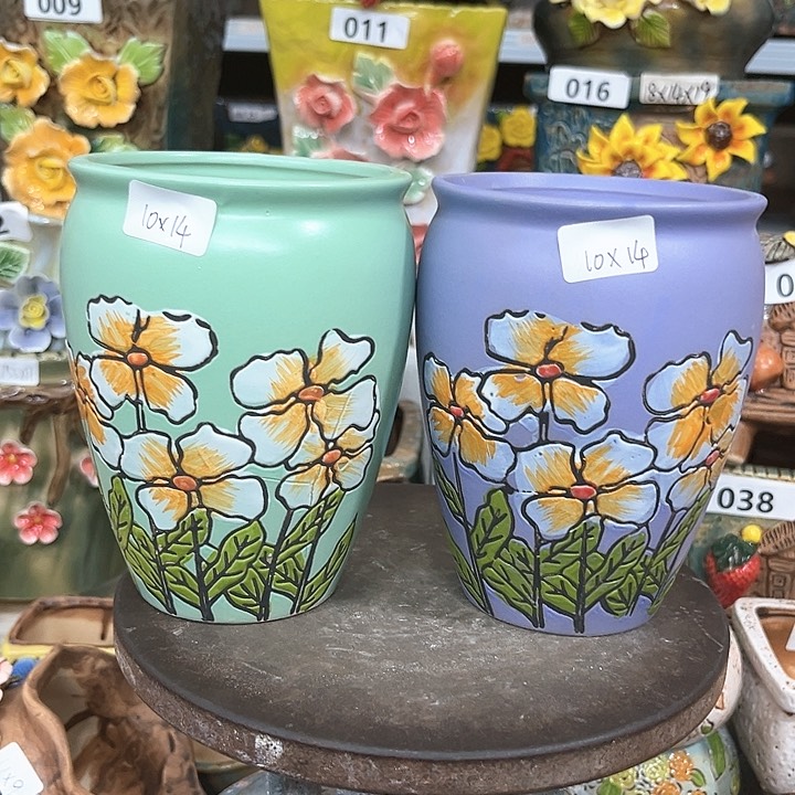 紫砂花盆粗陶材质多肉花盆