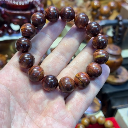 黄花梨/降香黄檀手串/手链黄花梨