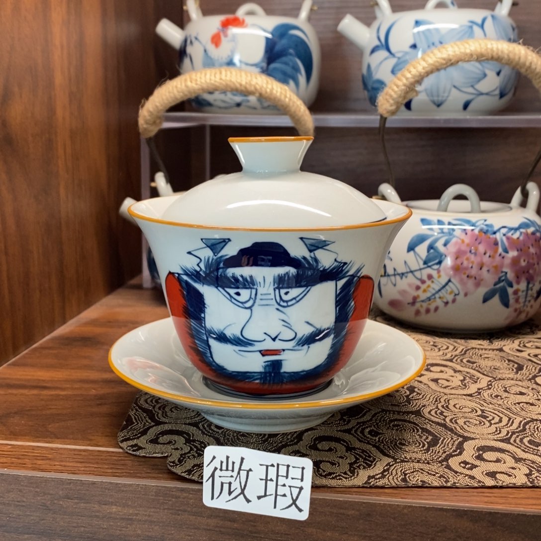 釉下彩手工绘制手工绘制