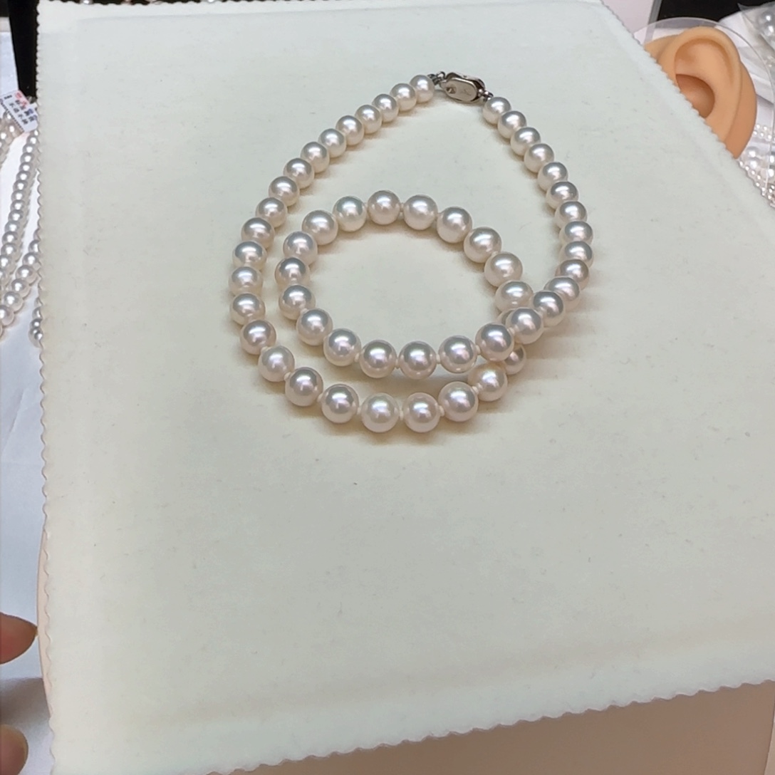 【闪购商品】淡水珍珠银S925镶嵌项链