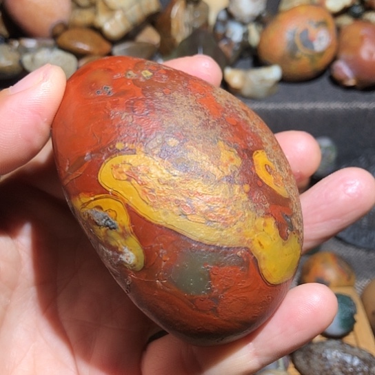 石材手把件漏一个