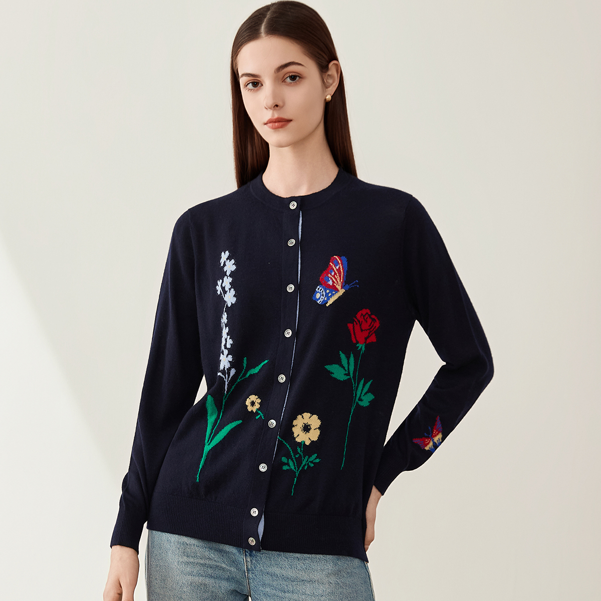 《粉丝专享》米皇新款女士羊绒衫815014