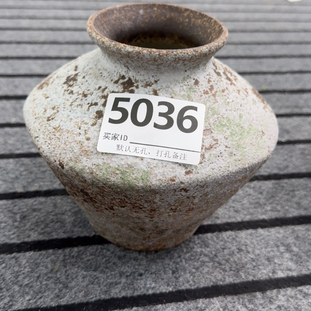 摆件景德镇高温花瓶编码5036高17口6默认无孔