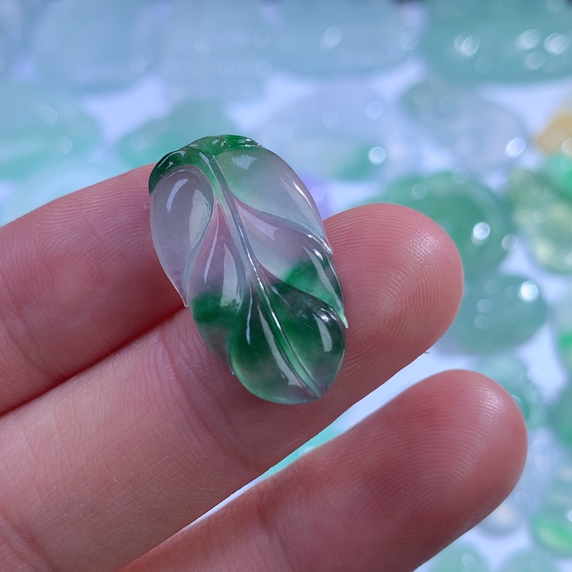 【闪购商品】翡翠颈饰未镶嵌缅甸A货翡翠