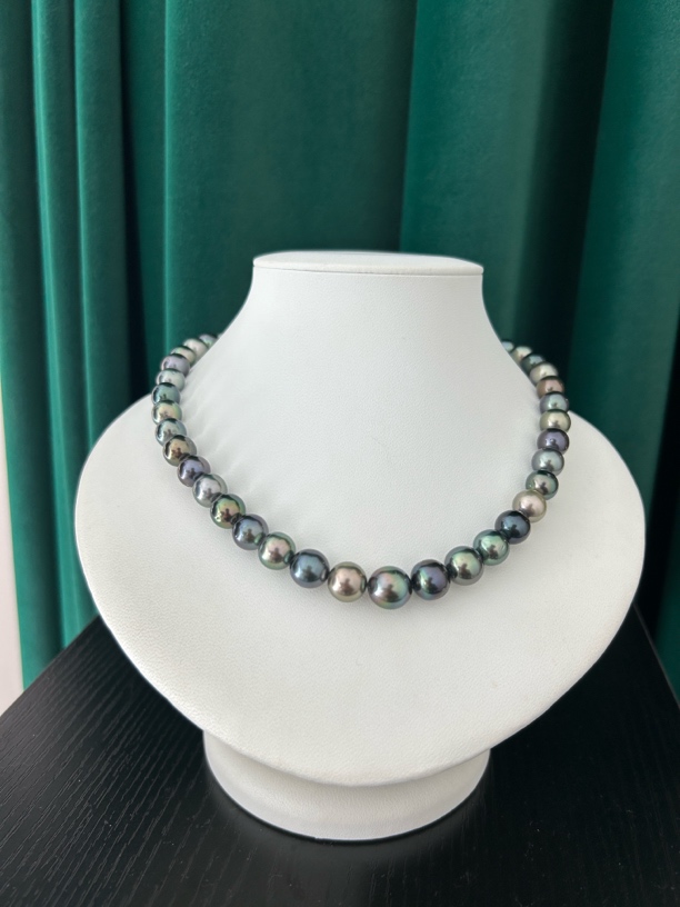 海水大溪地混彩项链9-11.3mm