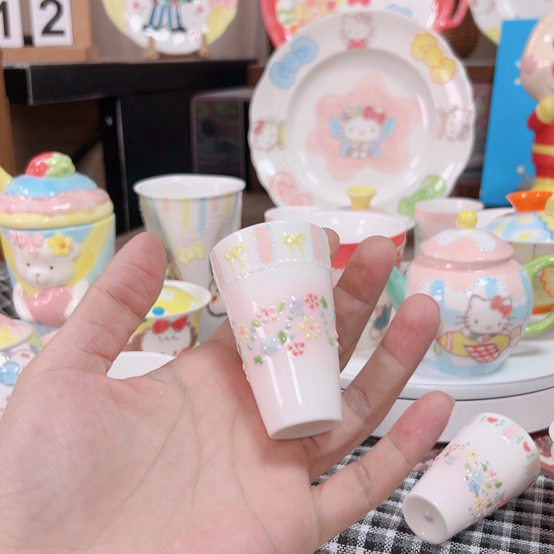 可爱陶瓷高温手作