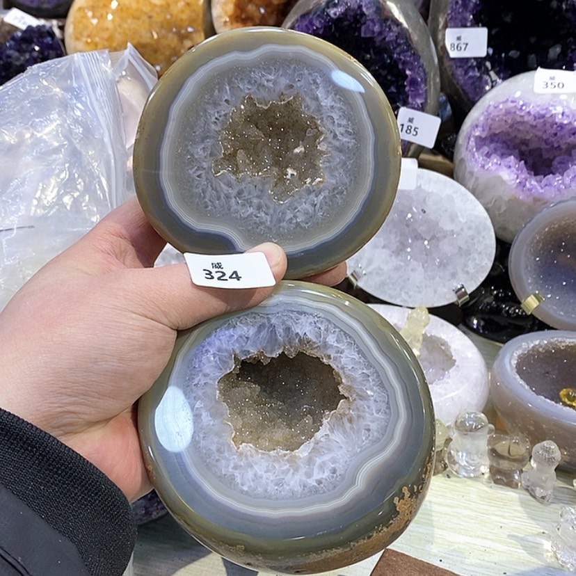 【闪购商品】玛瑙/玉髓天然玛瑙摆件未镶嵌