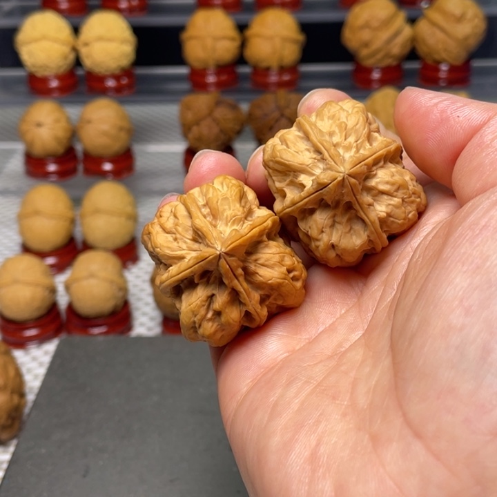 文玩核桃把件17火烈鸟