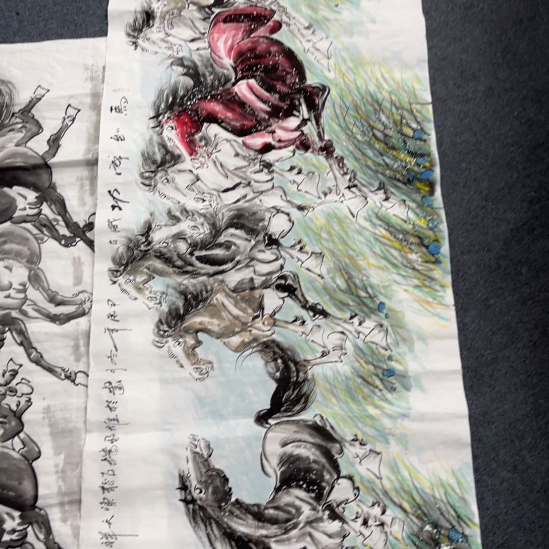 国画手绘画作品和绘画