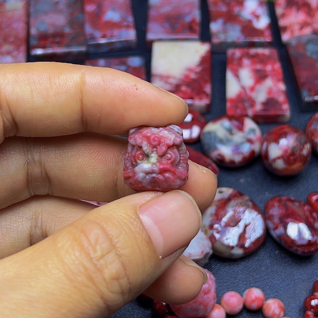 小***莹天然辰砂朱砂吊坠