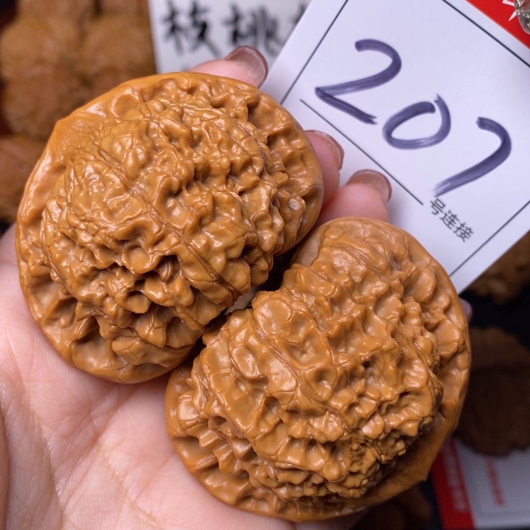 文玩核桃把件207官帽5.3