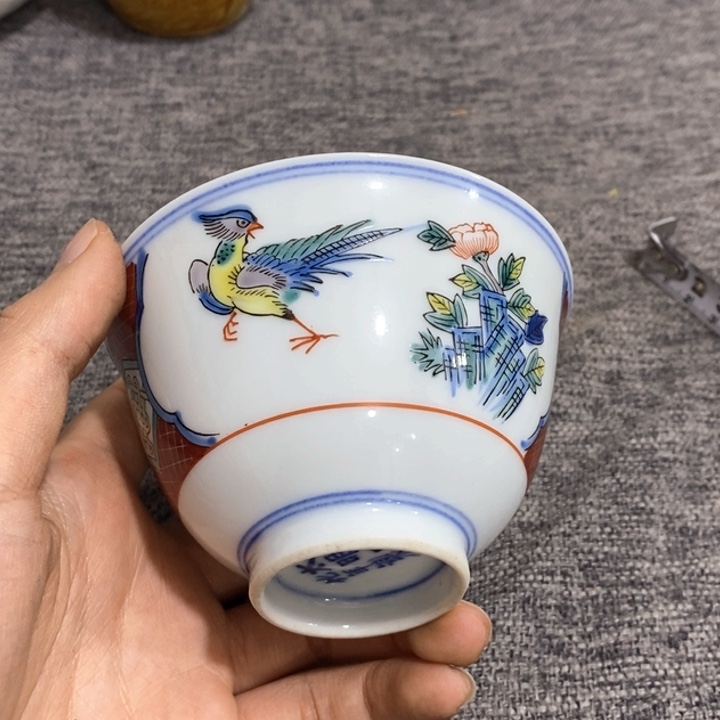 紫砂茶杯非常漂亮好看的碗