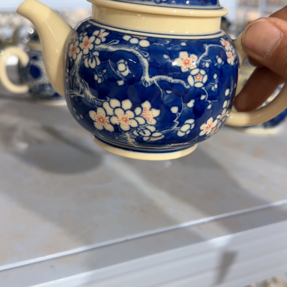 瓷片摆件手绘瓷器全部处理