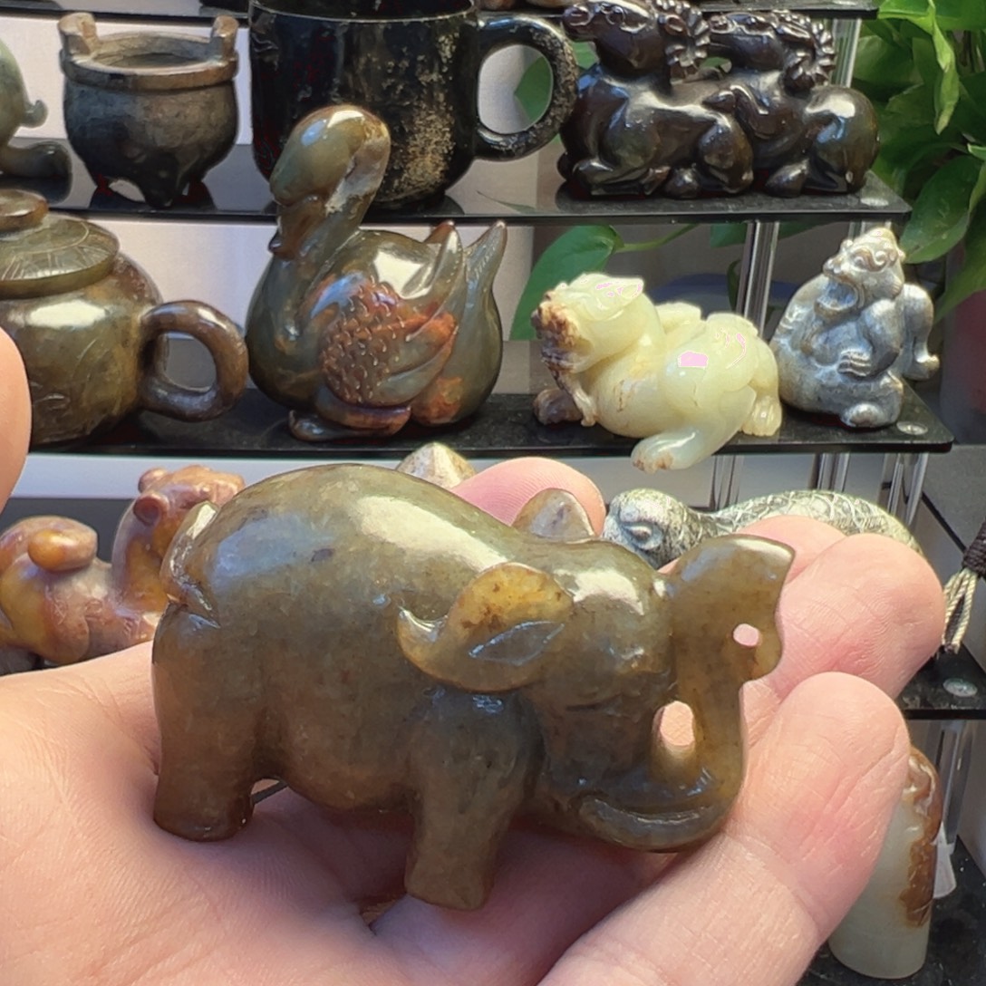 和田玉（糖玉）未镶嵌挂件