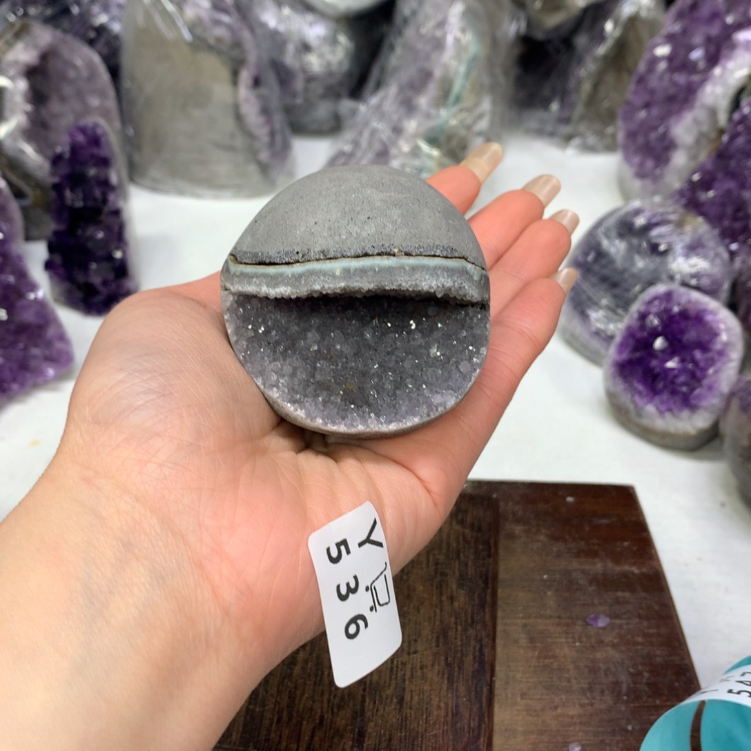 紫晶摆件未镶嵌水晶