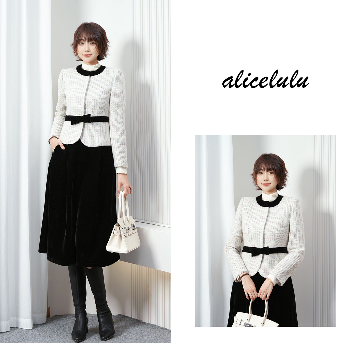 alicelulu 香风格调.高质短外套气质名媛时尚 S2145643E