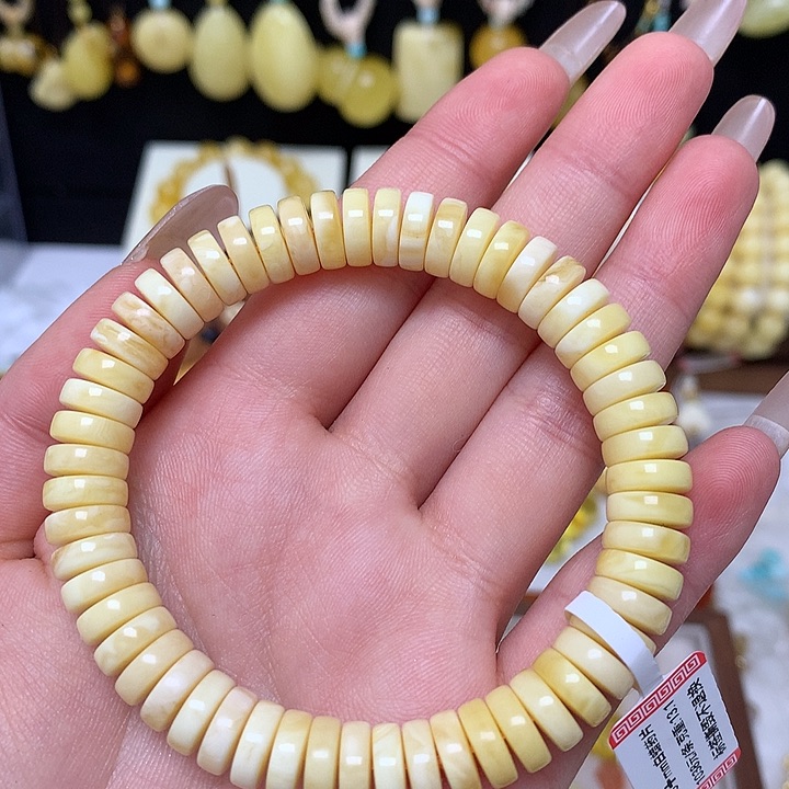 手链蜜蜡未镶嵌蜜蜡手串