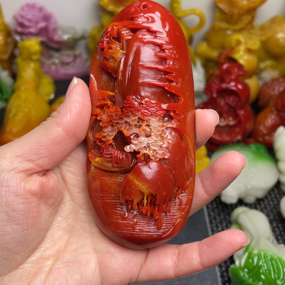 奇石手把件清仓特价