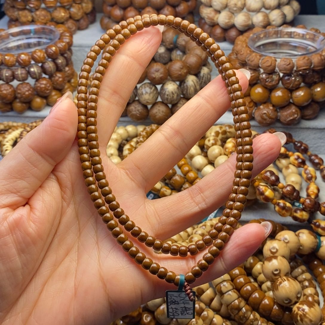 手串紫金鼠纯肉桶珠脖挂5×4