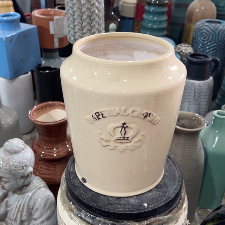 瓶高度25厘米口径14厘米微瑕捡漏针眼