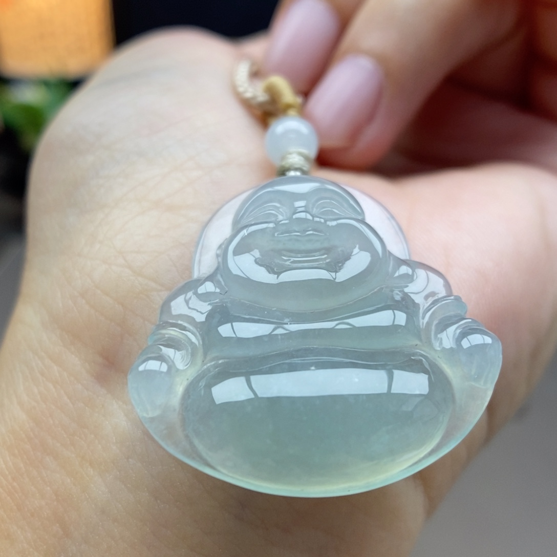 翡翠未镶嵌颈饰吊坠26