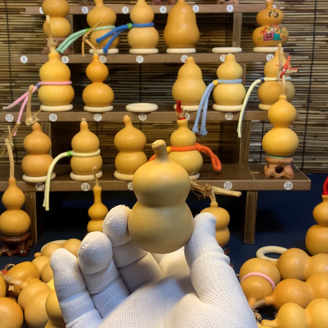 高货奶嘴葫芦响籽皮质好