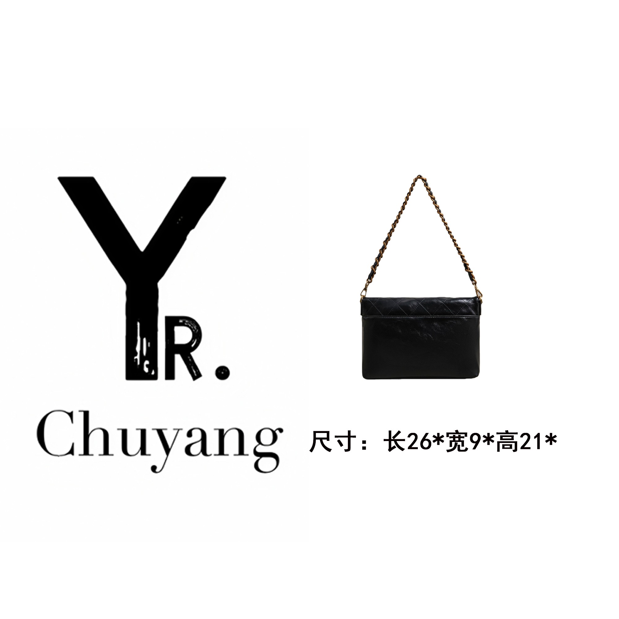 【初阳甄选】SK-93121-黑色水洗拉链防刮欧美风通勤风斜挎包