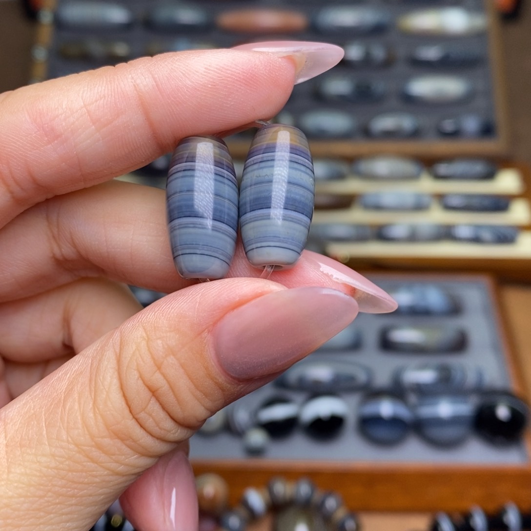 玛瑙/玉髓珠宝半成品未镶嵌