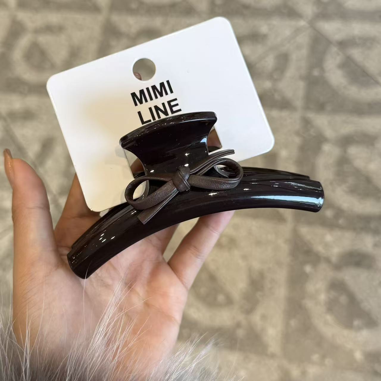 MIMILINE气质复古百搭法式小众简约固定神器11CM