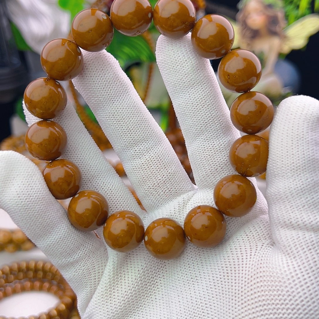 紫金鼠吊坠精品15尺寸半实心光珠