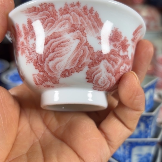 陶陈茗博纯柴窑茶器