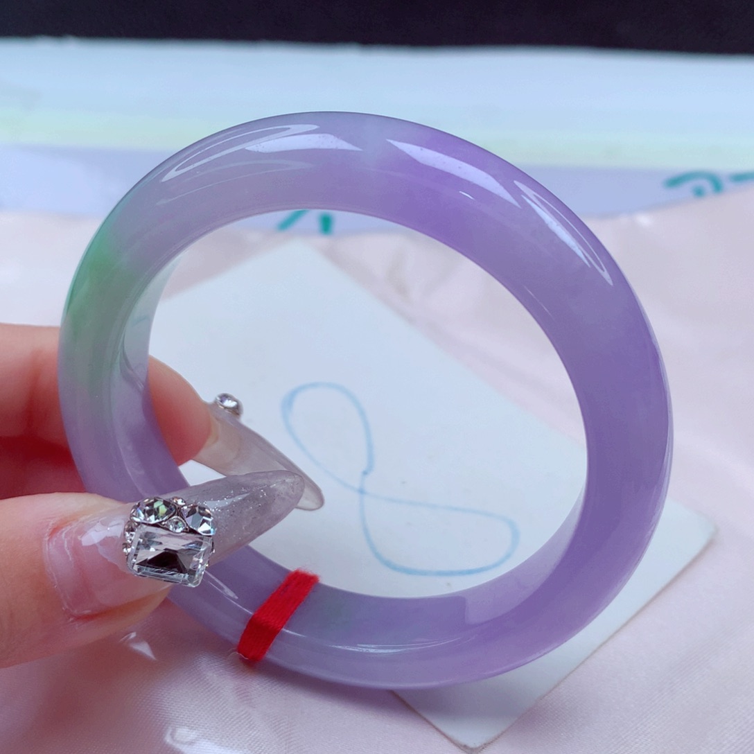 翡翠手镯未镶嵌天然缅甸翡翠A货手镯