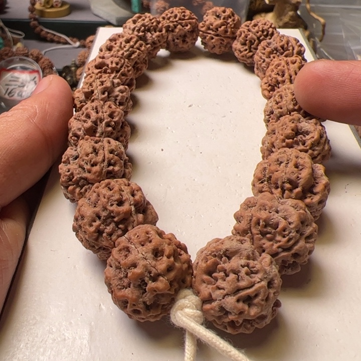 金刚菩提手串4辦水晶皮蜂窝20