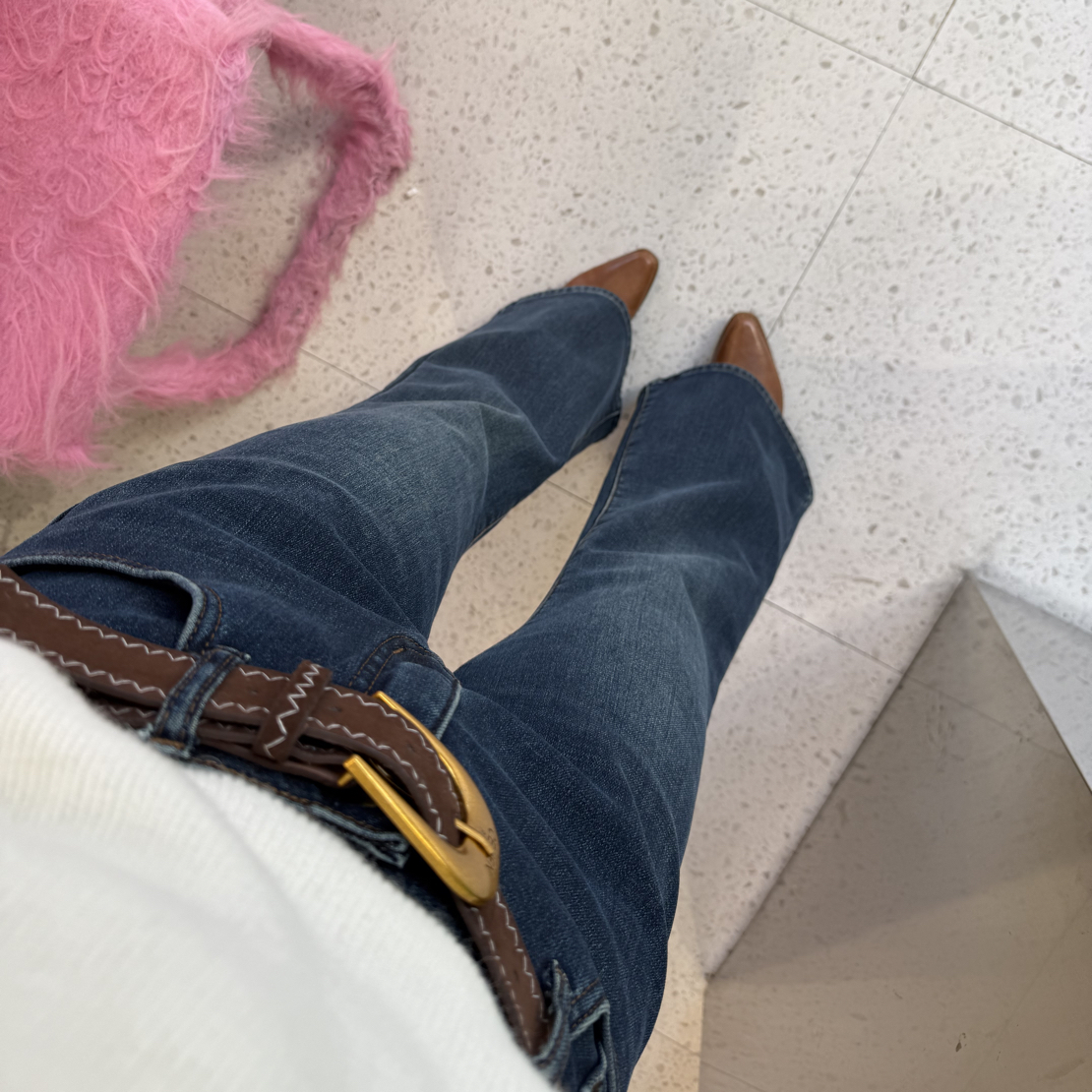 女神加绒微喇神裤大长腿