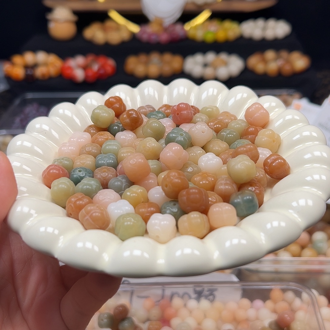 菩提根/象牙果手串多宝柿子23颗