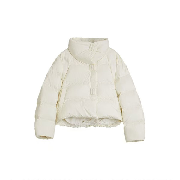 法式高级感鹅绒羽绒服女短款款加厚小众外套51S1