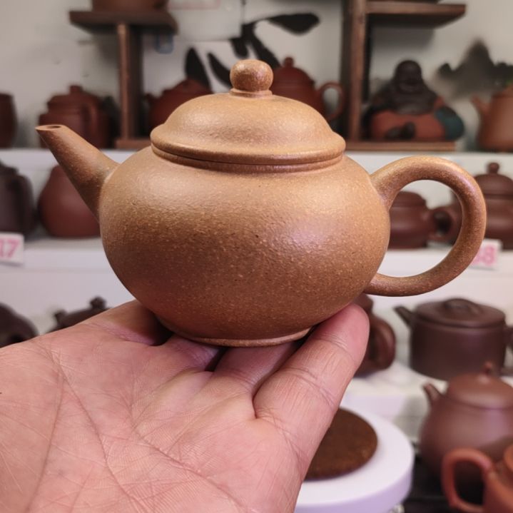紫砂茶壶水平段泥170CC左右微瑕