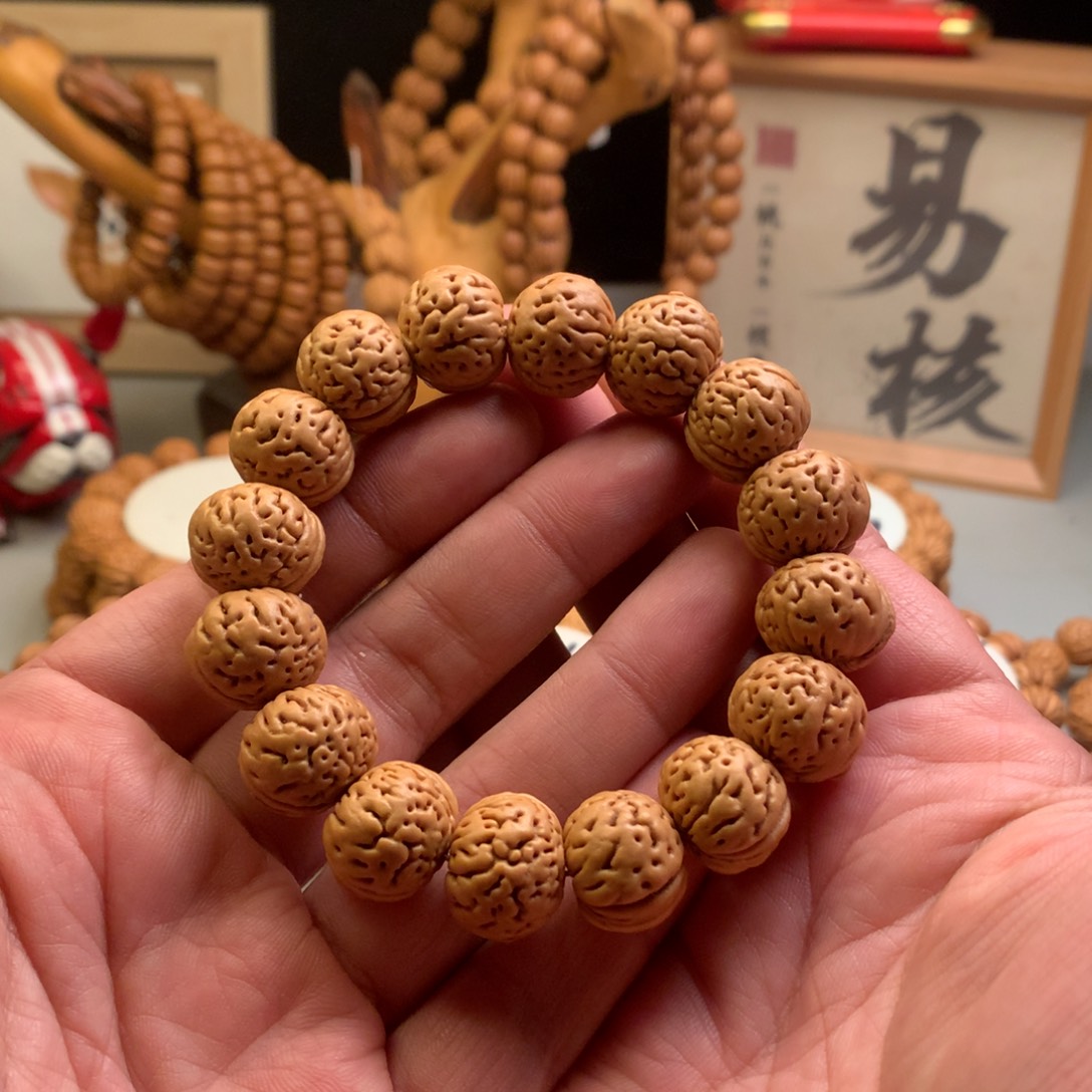 手串桃核【小馒头】1.8桃核手串