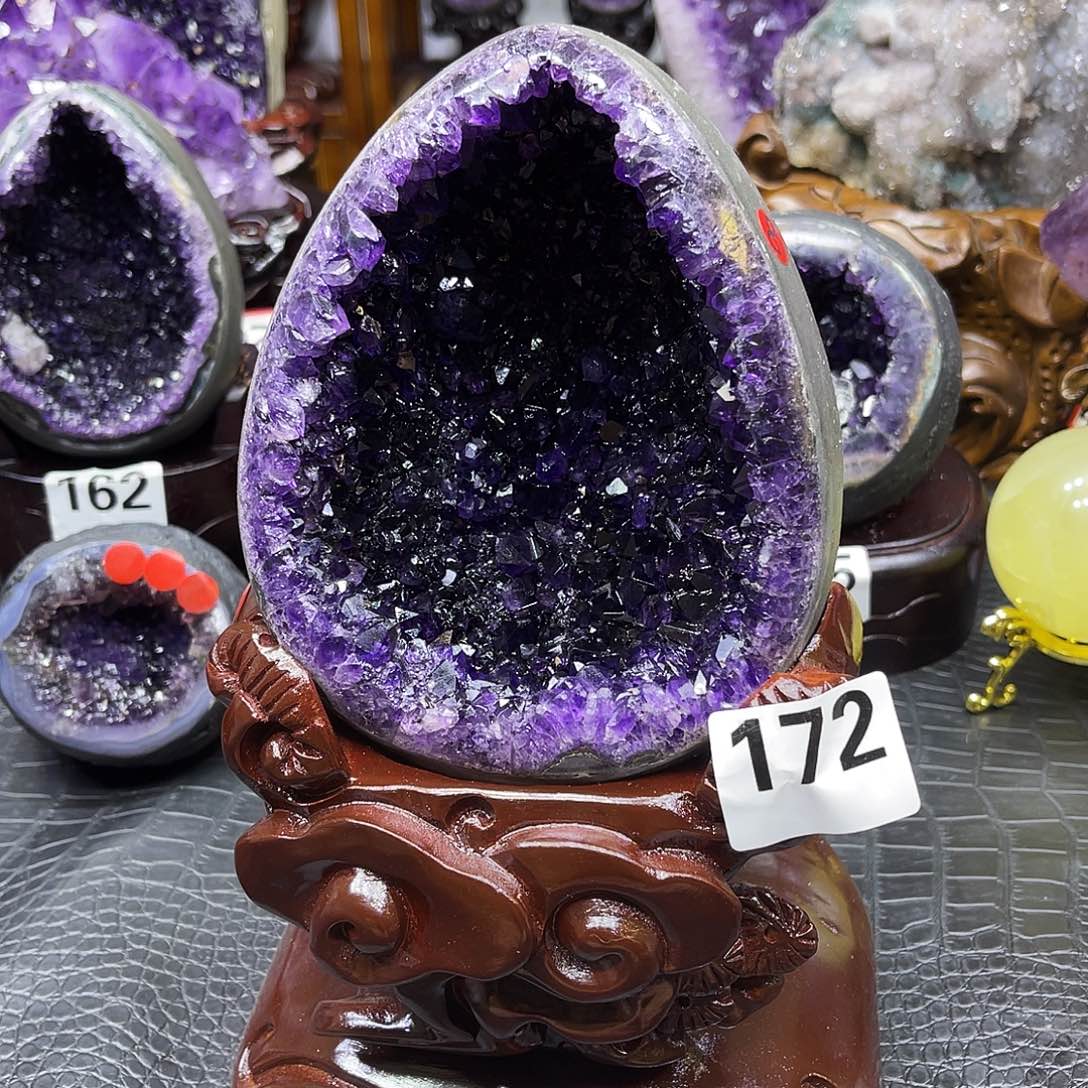 S***o紫晶大型摆件（非配饰）未镶嵌