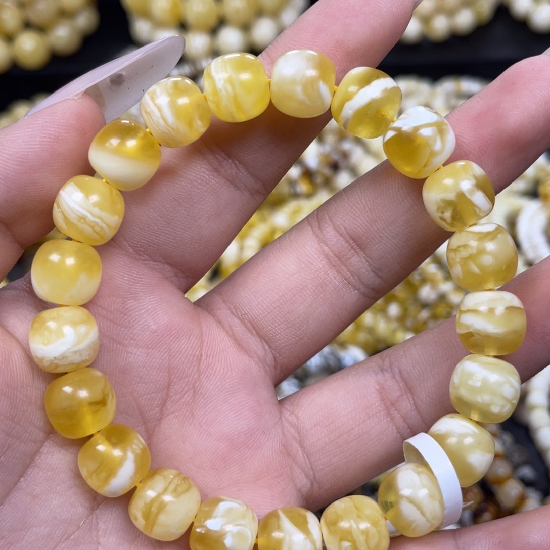 蜜蜡未镶嵌珠宝奇石10m