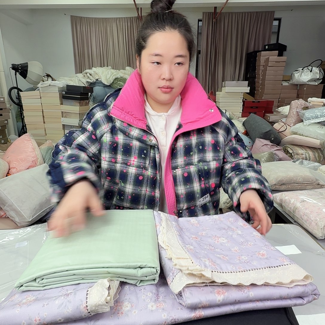 棉全棉双层纱四件套标准546
